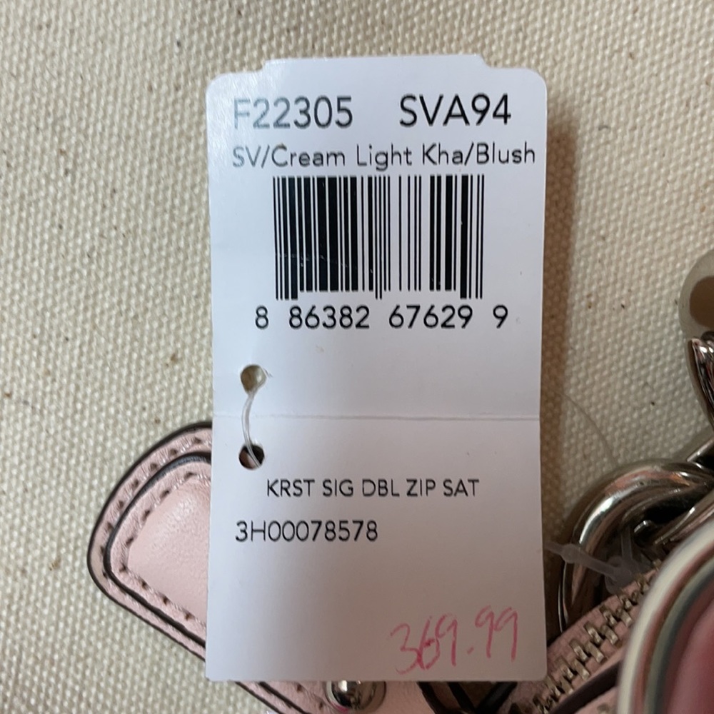 Coach Kristin Signature double zip satchel - Picture 5 of 9